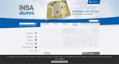 Desktop Screenshot of insa-alumni.org